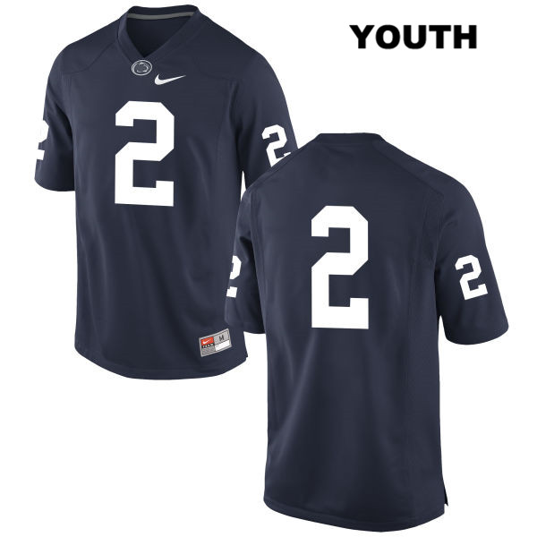 NCAA Nike Youth Penn State Nittany Lions Donovan Johnson #2 College Football Authentic No Name Navy Stitched Jersey HKS1398PP